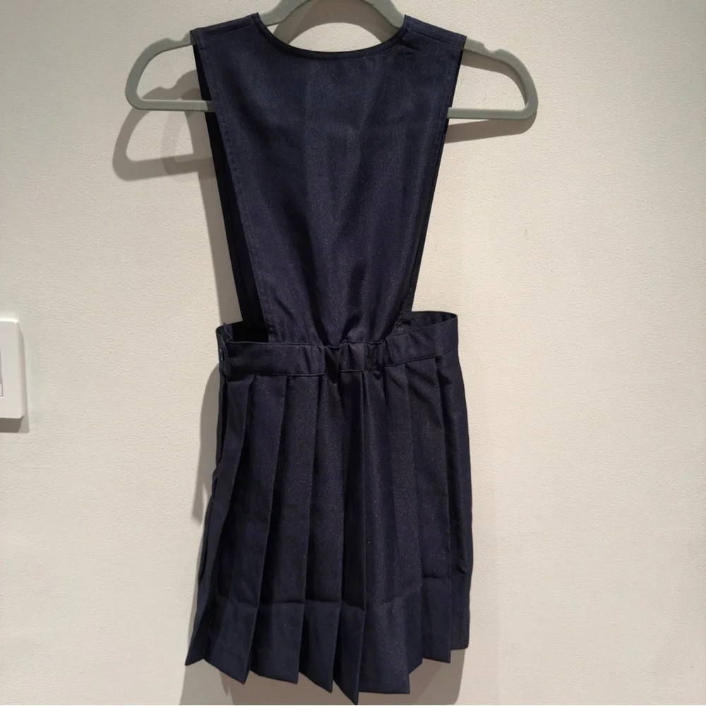NWT- French Toast Navy Pleated Girls Dress Uniform Size 8